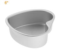 Tortiera a forma di cuore casa teglia latta con fondo estraibile accessori allum