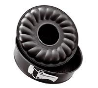TORTIERA APRIBILE 2 FONDI EVA ROTONDA TORTA CIAMBELLA FORNO 30 CM EASY CLEAN