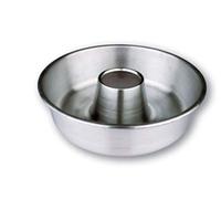 Tortiera conica alta allum. c/buco cm.28 h.7,5