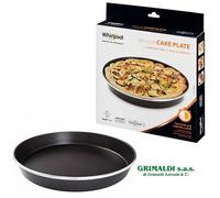 Whirlpool Piatto Crisp a Bordo Alto (Tortiera) per Forno a Microonde AVM280