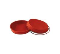 TORTIERA IN SILICONE + ANELLO TERRACOTTA 260 Mm H 6