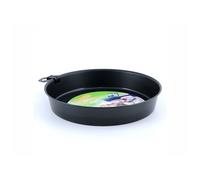 Guardini – Tortiera liscia Gardenia Ø 28 cm – Acciaio antiaderente, Nero