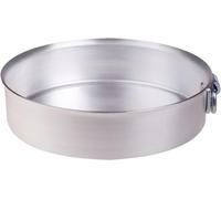 Pentole Agnelli Professional Tortiera Cilindrica Con Anello Spessore, Argento, 30 cm