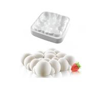 TORTIERA QUADRATA IN SILICONE CLOUD 20X20X5,5CM