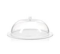Tortiera rotonda con calotta in plexiglass trasparente Iplex - Bon Ton