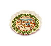 Tortiera rotonda porcellana FESTE D’INVERNO - Vito Nesta designer