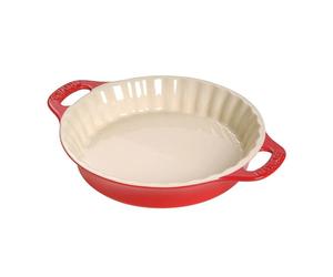 Tortiera Tonda 36 cm Rossa in Ceramica