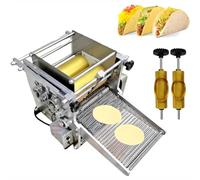 Tortilla Maker Elettrico - Macchina Commerciale con Rivestimento Antiaderente e Spessore Regolabile per la Fabbricazione di Tortillas,