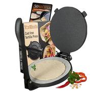 Tortillada - Pressa per tortilla + E-Book con 50 ricette (25 cm)