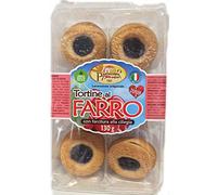 TORTINE AL FARRO CON FARCITURA ALLA CILIEGIA LAVORAZIONE ARTIGIANALE 130 GRAMMI
