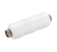 Torto Mason Filo Nylon Intrecciato Corda Filo Bianco 50M/164 Piedi 2mm Dia