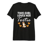 Tortoiseshell Cat Owner Kitten Lover Questa Ragazza AMA Il Suo Tor Maglietta Premium
