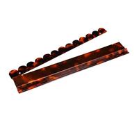 Tortoiseshell Mahjong Stand - Noise-Less Quick Mahjong Rack Set, Tortoiseshell Pattern Acrilico ahjong Stand, M¨ahjong Rack per grandi piastrelle, M'ahjong Śtand Per Hobbyists Giocatori Anziani