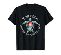 Tortola B.V.I Isole Vergini Britanniche Souvenir Vacanza Maglietta
