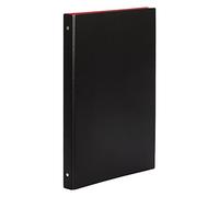 Tortora 224001 - Cartelle sospese, A4, 2 anelli da 25 mm, colore: nero