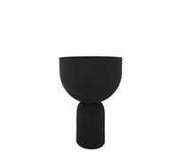TORUS Vaso da Fiori 22 cm Nero