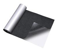 TORVEN Feltro Adesivo a Metro Nero - Feltro Autoadesivo Spesso 30/40/50/60 cm, Flessibile & Antiscivolo & Fonoassorbente, Nastro per Mobili, Cassetti, Camper, Fai da Te (40 × 150 cm)