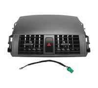 Torvex Dash AC Vent Panel, sostituzione del rivestimento della presa d'aria centrale compatibile con la copertura di ventilazione del cruscotto dell'auto con pulsante della luce