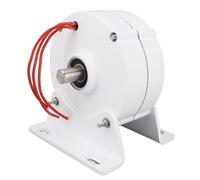 Torvex Generatore Eolico, Alternatore a Magneti Permanenti a Doppio Albero 24V Unità Sincrona Trifase con Base per Alimentazione Off Grid (100 W)