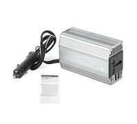 Torvex Inverter di per Auto, Convertitore di Tensione da DC 12V a AC da 400W con Doppia Porta USB e Spia Luminosa per la Ricarica in Veicolo