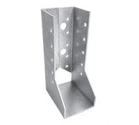 TORVON Staffa per travi per interni, zincata a caldo, connettore in legno, supporto per travi in legno, sedia da tetto, carport, pergola (70 x 155 x 75 x 2,0 mm)