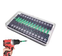 Torx Bit Set - Magnetische Sicherheits Torx Bits | Manipulationssicheres Schraubendreher Set Auto Reparatur und Haushalt | Robust Werkzeug für Industrie Baustelle Sanitär Holz Metall | Ergonomisches