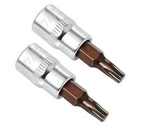 Torx Bit Socket, testa a stella in acciaio S2 per riparazione automatica (1 | Punte per trapano per cacciavite, adattatore per presa in acciaio CR-V, per la riparazione domestica e del bullone dell'asse.