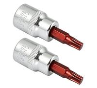 Torx Bit Socket, testa a stella in acciaio S2 per riparazione automatica (3 | Punte per trapano per cacciavite, adattatore per presa in acciaio CR-V, per la riparazione domestica e del bullone dell'asse.
