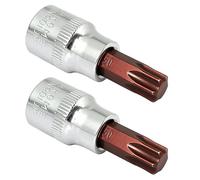 Torx Bit Socket, testa a stella in acciaio S2 per riparazione automatica (3 | Punte per trapano per cacciavite, adattatore per presa in acciaio CR-V, per la riparazione domestica e del bullone dell'asse.