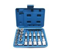 Torx Star Punta Presa Set 29pcs Maschile Femminile Presa & Set Punte E & per T-