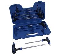 Torx Star Security Torx T Bar Handled Set TRX T10 - T50 9 pezzi