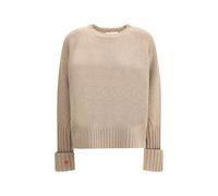 Tory Burch Beige Merino Wool Sweatshirt - XS