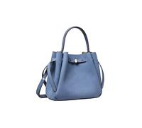 TORY BURCH Borsa a secchiello in pelle ROMY blu