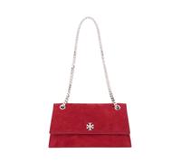 Tory Burch - Borsa a spalla Kira Turnlock in camoscio - - Bags - Donna - Rosso - ONE SIZE