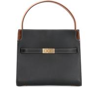 Tory Burch - Borsa in pelle Radziwill con inserti in camoscio - - Bags - Donna - Nero - ONE SIZE
