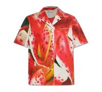 Tory Burch - Camicia a maniche corte - - Blouses & Shirts - Donna - Rosso - S