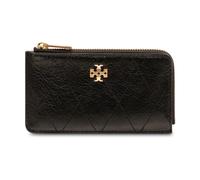 Tory Burch - Charlie Quilted Zip Card Case - - Accessories - Donna - Nero - ONE SIZE