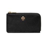 Tory Burch - Charlie Quilted Zip Card Case - - Accessories - Donna - Nero - ONE SIZE