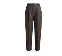 Tory Burch - Chinos Eleganti - - Trousers - Donna - Marrone - XS