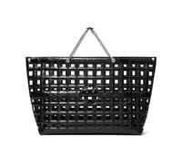 Tory Burch - Ella Croc Embossed Market Tote - - Bags - Donna - Nero - ONE SIZE
