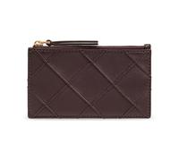 Tory Burch - Fleming Soft Zip Card Case - - Accessories - Donna - Rosso - ONE SIZE