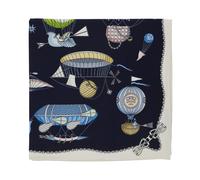 Tory Burch - Foulard a Mongolfiera - - Accessories - Donna - Blu - ONE SIZE