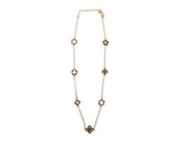 Tory Burch - Kira Clover Necklace - - Accessories - Donna - Giallo - ONE SIZE