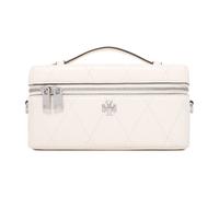 Tory Burch - Kira Diamond Quilt East-West Vanity Case - - Bags - Donna - Beige - ONE SIZE