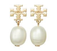 Tory Burch - Kira Pearl Drop Earrings - - Accessories - Donna - Giallo - ONE SIZE