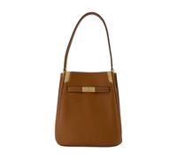 Tory Burch - Lee Radziwill Bucket Bag - - Bags - Donna - Marrone - ONE SIZE