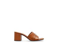 Tory Burch - Leelee Heeled Mules - - Shoes - Donna - Marrone - 39 EU