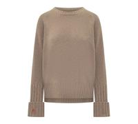 Tory Burch - Merino Wool Sweater - - Knitwear - Donna - Beige - M