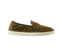Tory Burch - Mocassini sportivi in pelle marrone - - Shoes - Donna - Marrone - 41 EU