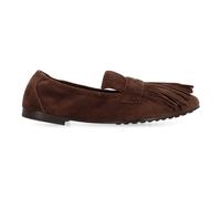 Tory Burch - Mocassino ballerina con frange - - Shoes - Donna - Marrone - 37 EU